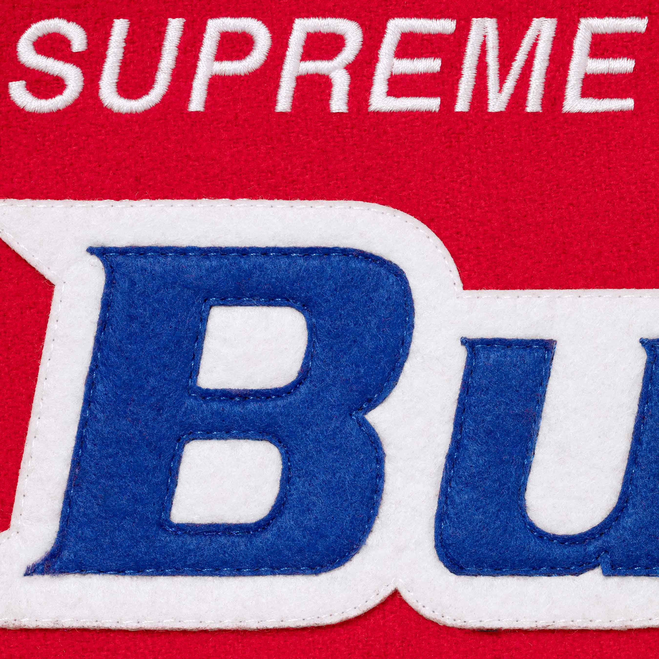 Supreme®/Mitchell & Ness® Teams Varsity Jacket view 12